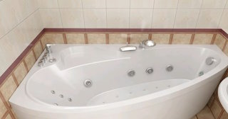 Установка угловой ванны в Красноярске - профессиональный монтаж от СантехДомКрс от 3071 рублей